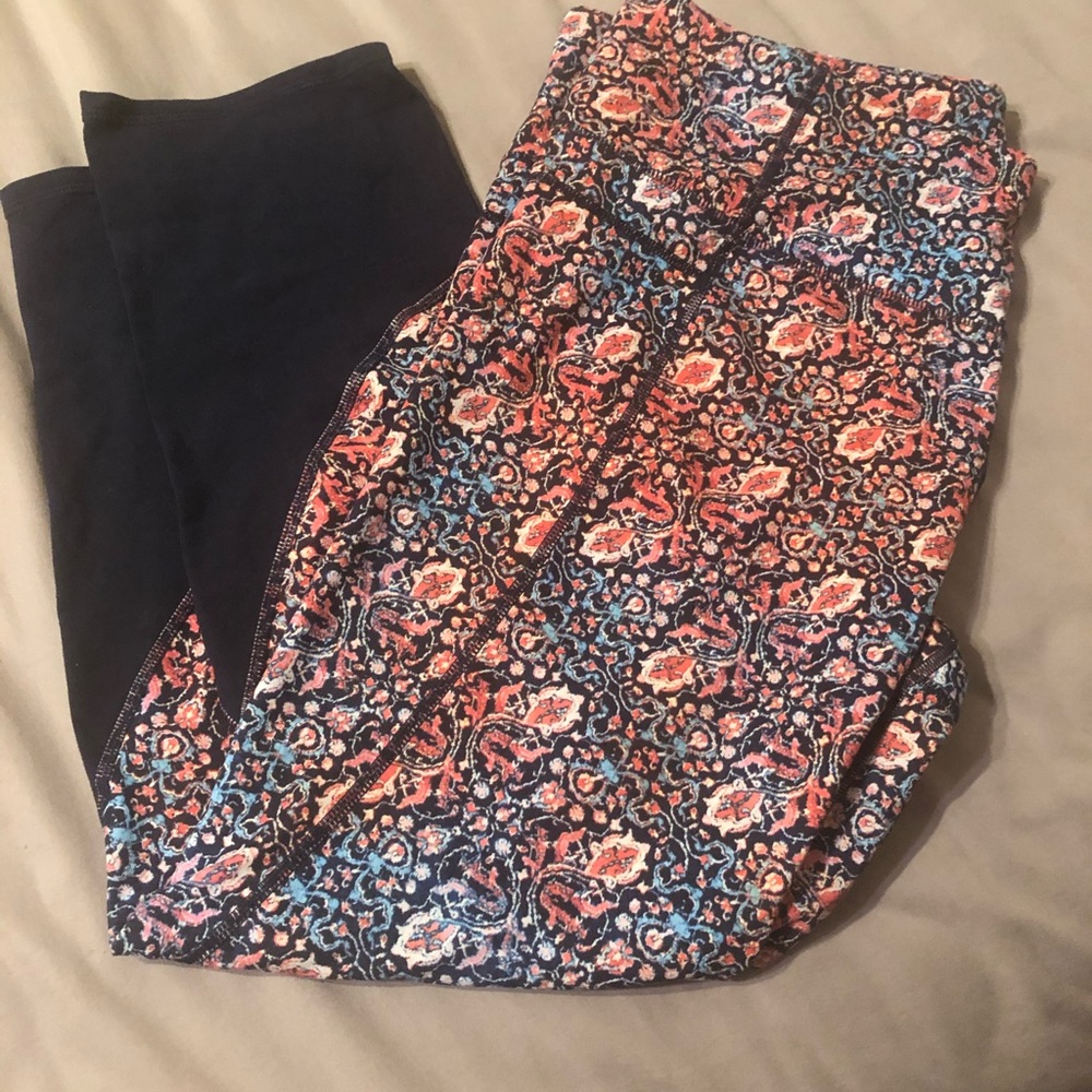 Athleta cropped leggings, XL